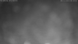 Spodní část sjezdovky