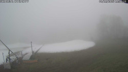 Spodní část sjezdovky