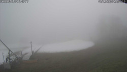 Spodní část sjezdovky