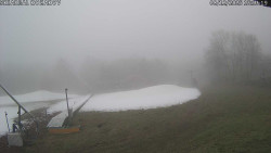 Spodní část sjezdovky