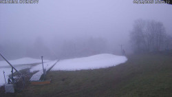 Spodní část sjezdovky