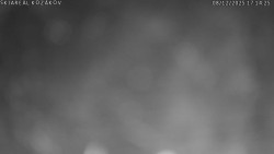 Spodní část sjezdovky