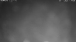 Spodní část sjezdovky