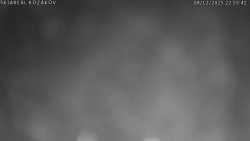 Spodní část sjezdovky