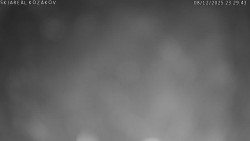 Spodní část sjezdovky