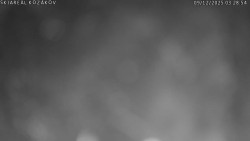 Spodní část sjezdovky