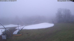 Spodní část sjezdovky