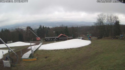 Spodní část sjezdovky