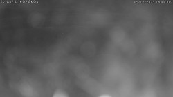 Spodní část sjezdovky