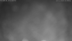 Spodní část sjezdovky