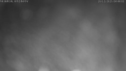 Spodní část sjezdovky