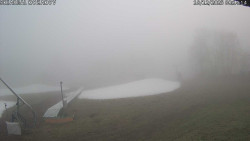 Spodní část sjezdovky