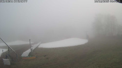 Spodní část sjezdovky