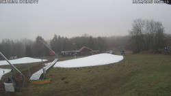 Spodní část sjezdovky