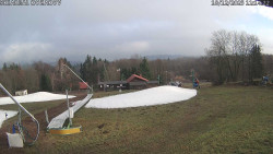 Spodní část sjezdovky