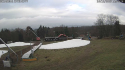 Spodní část sjezdovky