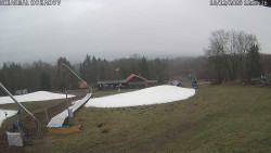 Spodní část sjezdovky