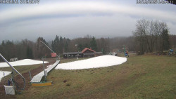 Spodní část sjezdovky