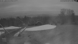 Spodní část sjezdovky