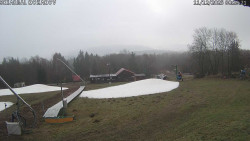 Spodní část sjezdovky