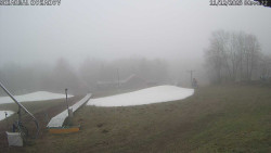 Spodní část sjezdovky