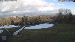 Spodní část sjezdovky