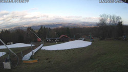 Spodní část sjezdovky