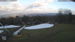 Spodní část sjezdovky