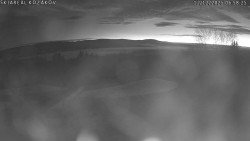 Spodní část sjezdovky