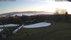 Spodní část sjezdovky