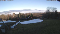 Spodní část sjezdovky