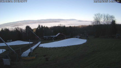 Spodní část sjezdovky