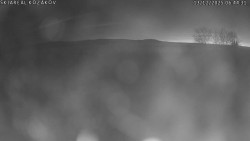 Spodní část sjezdovky