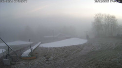 Spodní část sjezdovky