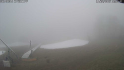 Spodní část sjezdovky