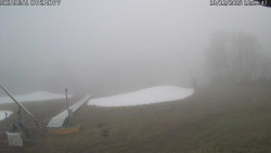 Spodní část sjezdovky