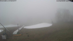 Spodní část sjezdovky