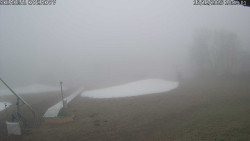 Spodní část sjezdovky