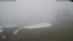 Spodní část sjezdovky