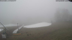 Spodní část sjezdovky