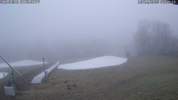 Spodní část sjezdovky