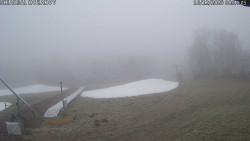 Spodní část sjezdovky