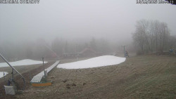 Spodní část sjezdovky