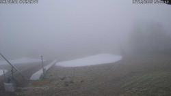 Spodní část sjezdovky