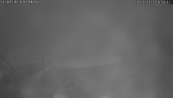 Spodní část sjezdovky