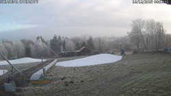 Spodní část sjezdovky