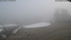 Spodní část sjezdovky