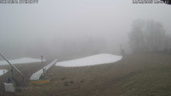 Spodní část sjezdovky