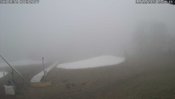 Spodní část sjezdovky