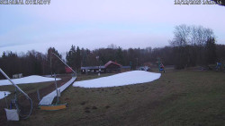 Spodní část sjezdovky